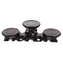 Présentoir Eease en palissandre chinois pour théière, bonsaï, vase - Décoration pour la maison et le bureau