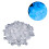 HBASD Glow-in-the-Dark Pebbles White 100pcs 4