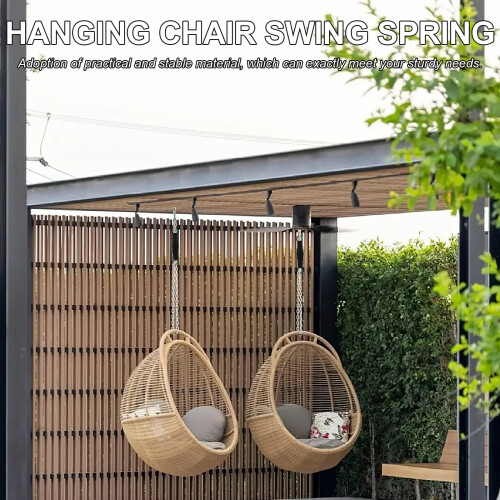 Hammock Hanging Spring Metal Fixing Spring 1 Pair 2