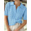 Women'S Cable Short Sleeve Sweaters Tops Solid Lapel V Neck Knit Casual Soft Pullover Shirt Light  S 3