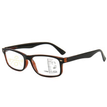 Progressive Multifocal Blue Light Blocking Reading Glasses for Unisex, Anti Fatigue Lightweight Frame