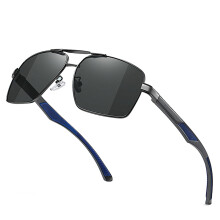 Men's Aviator Reading Sunglasses 1.75x Magnification Gun Color Low Glare Sports Cycling Glasses