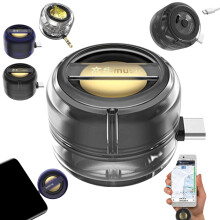 Transparent USB Type C Connector Plug with Fast Charging and Universal Compatibility for Phones and Laptops