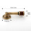 Solid Brass and Walnut Cabinet Handle Nordic Style Wardrobe Drawer Pull Bar for Closet and Cupboard 2