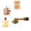 Solid Brass and Walnut Cabinet Handle Nordic Style Wardrobe Drawer Pull Bar for Closet and Cupboard 3