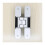 3D Concealed Door Hinge Black, Adjustable Hidden Hinge with Removable Design, Size B1lack 2