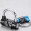 2Pcs Silver Heavy Duty Combination Padlock with 5 Digit Resettable Code for Gate and Fence 3