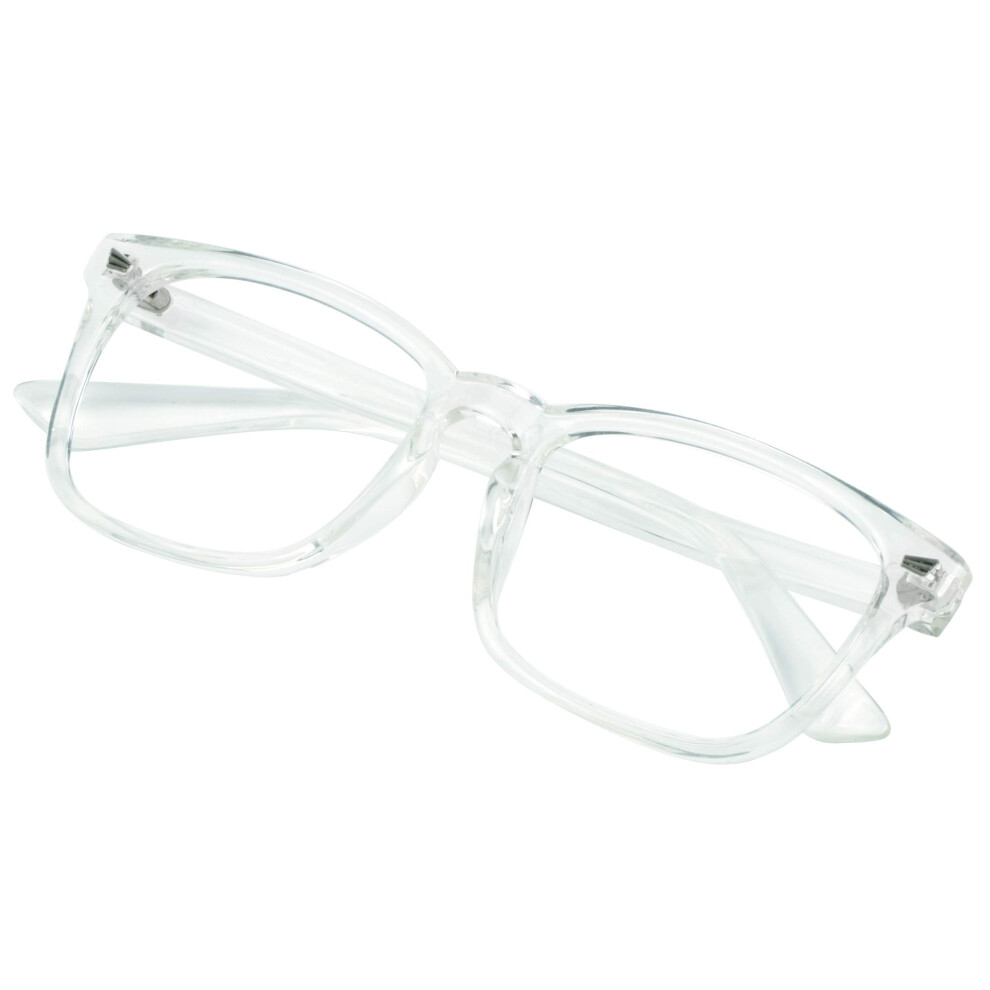 Blue/Light Blocking Reading Glasses 2.50 Magnification, Anti Glare Computer Eyewear With Clear Lenses For Men And Women