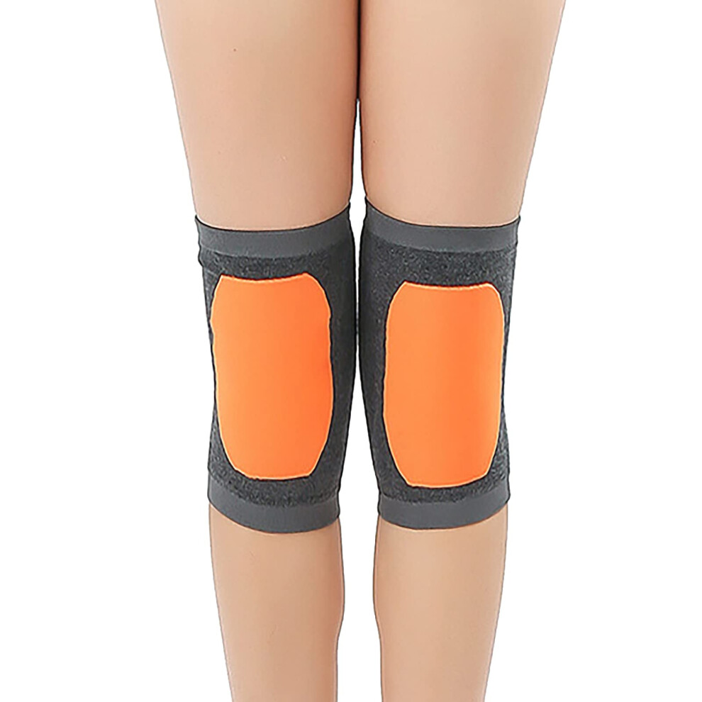 Cashmere Fleece Lined Knee Warmers for Arthritis Pain Relief, Non Slip Thermal Knee Sleeves for Winter