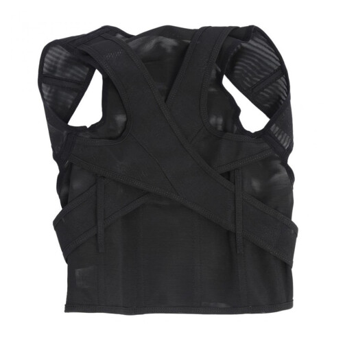Full Back Posture Corrector for Children, Orthopedic Back Support Belt with Y‑Shape Design, Medium Size