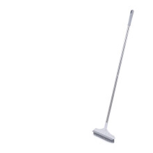 Cleaning Broom with Ergonomic Long Handle, Lightweight Floor Cleaning Tool for MultiRoom Use, White