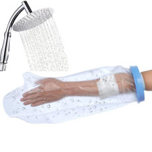 Adult Waterproof Arm Cast Cover for Shower, Reusable Watertight Forearm Protector for Broken Arm (Medium)