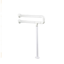 Bathroom Grab Bar UShaped Stainless Steel Toilet Safety Rail with Non Slip Handle for Elderly 600770mm