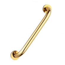 Pure Copper Bathroom Grab Bar for Elderly, AntiSlip Safety Handrail 35cm, CorrosionResistant Finish