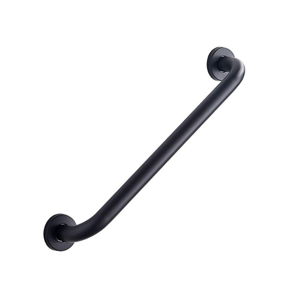 Black Stainless Steel Shower Grab Bar 75Cm AntiâSlip Wall Mounted Bathroom Safety Support For Elderly And Disabled