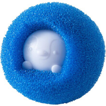 Blue Reusable Pet Hair Remover for Laundry, Effective Hair and Lint Catcher Ball for Washing Machine