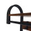 Coat Rack with Shoe Bench - Iron, 2 Hook Rails, Hat Shelf 6
