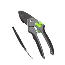 Heavy Duty SK5 Bypass Pruning Shears with Ergonomic Grip for Clean Cutting of Trees and Shrubs