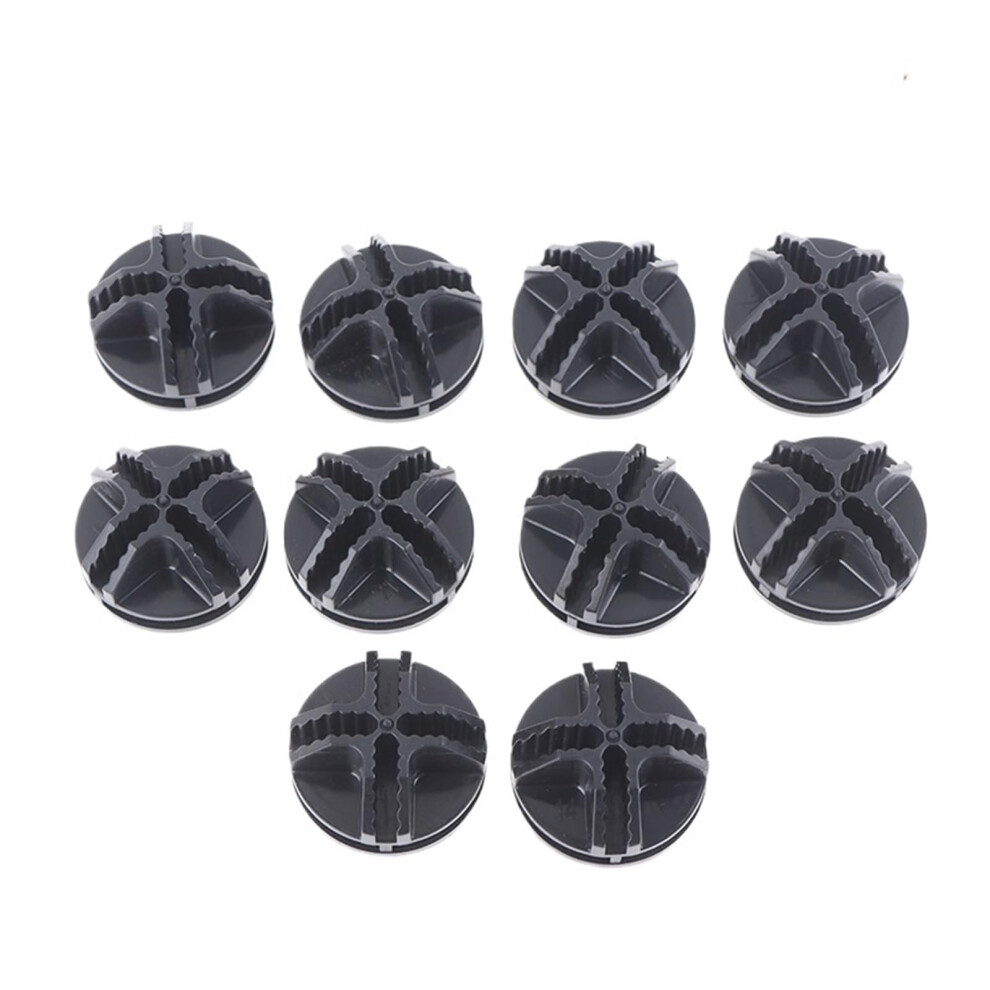 Wire Cube Connectors 10Pcs Abs Modular Storage Shelves Connectors For Closet Organizer Secure Fit 9330225715306