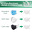 Face Mask Bracket Silicone with Lanyard 2 Pack, Comfortable Breathing Support and Reusable Frame 5
