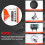 Electronic Safe Lock with Dual Access Design and Override Keys, Fireproof Gun Safe Lock Replacement 3