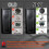 Electronic Safe Lock with Dual Access Design and Override Keys, Fireproof Gun Safe Lock Replacement 4