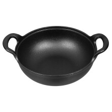 Cast Iron Non Stick Saucepan for Stews and Soups, Even Heat Retention, Durable for Home and Restaurant Use