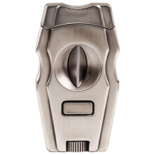 V Cut Cigar Cutter Stainless Steel Ergonomic Grip Precise Blade for 5470 Ring Gauge Gift Box