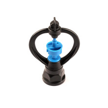 Adjustable Garden Sprinkler 10pcs Mini Butterfly Irrigation Nozzle 3/4 and 1/2 Hose Connector for Lawn and Cooling System