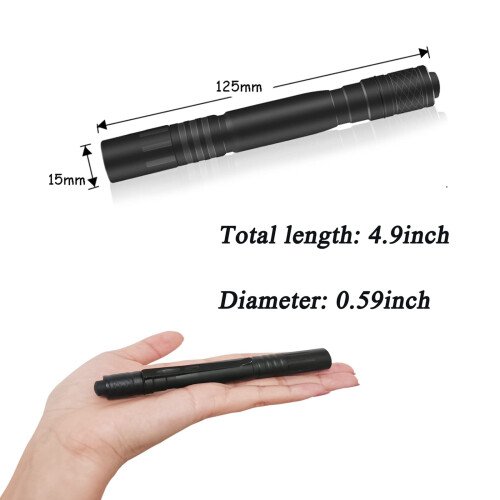 4 Pack LED Pen Flashlight 1000 Lumens Bright Light for Nurses Inspection  with Clip 1