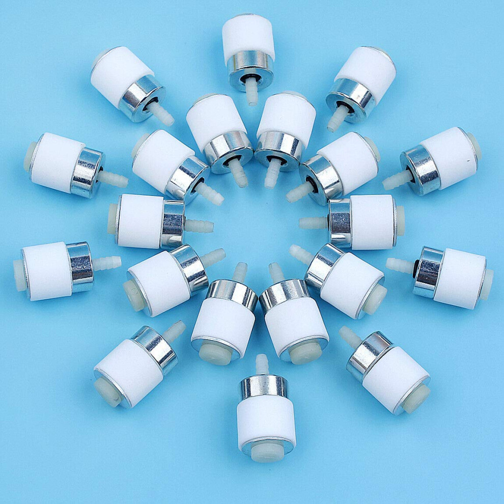 Fuel Filter For Husqvarna Jonsered Poulan Craftsman Ryobi, 20 Pack Replacement Protects Fuel System 9073542198451