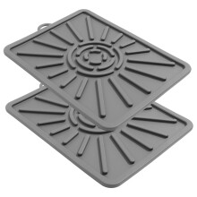 2pcs Heavy Duty Silicone Baking and Grill Mat Set, Nonstick HeatResistant Reusable Pads