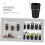 Pegboard Organizer 6 Sets with Storage Bins, Cups and Hooks for Garage Tools, Modular System 4