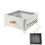 Square Storage Box 31x31x13.5 cm Plastic Storage Container Compact Stackable Organizer for Home and Travel 1