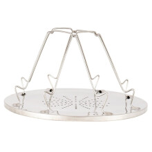 Stainless Steel Toast Rack for Outdoor Kitchen, Easy to Clean Bread Holder with Durable Non Slip Base