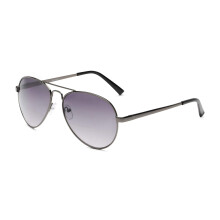 Bifocal Reading Sunglasses Aviator Style for Men and Women Grey Frame Smoke Lens +1.25 UV Protection