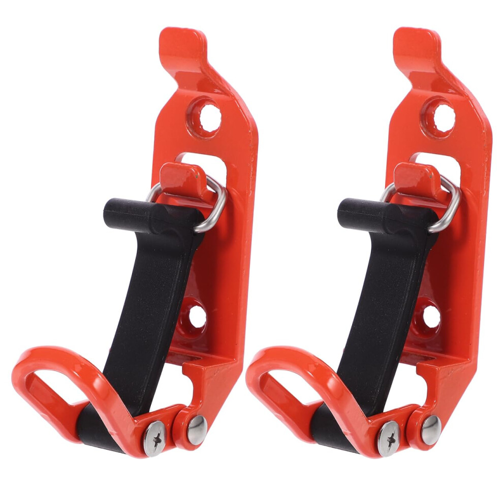 Zinc Alloy Shovel Mount Clamp 2 Pack With Quick Release Lock For Car Roof Rack Secure Tool Holder 9073542241317
