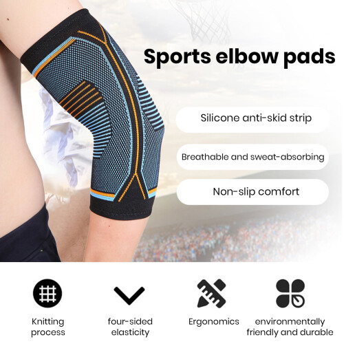 Elbow Brace Compression Sleeve Soft Breathable 1