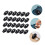 24pcs Self Adhesive Caster Wheels for Storage Boxes, Easy Glide Mobility, Floor Protection 4