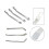 6Pcs Bike Tires Changing Tool Removal Tools Lever Crowbar 2