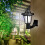 Solcellsdriven LED-vägglampa utomhus 2
