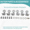 Guitar String Knob Grover String Winder Fully Enclosed Guitar String Tuning Pegs Keys Tuners Machine Heads 3