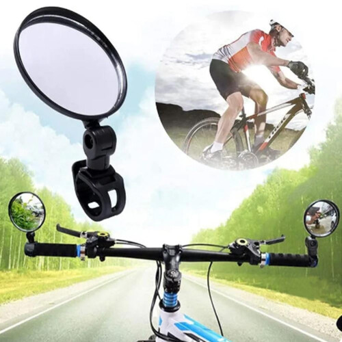 RUOYING Bicycle Rearview Mirror 360Degree Rotation Convex Mirror фι 1