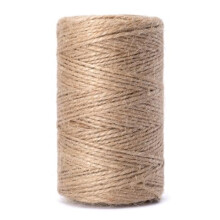 EcoFriendly Natural Jute Twine 50m for Crafts and Gardening, Durable Biodegradable Jute String