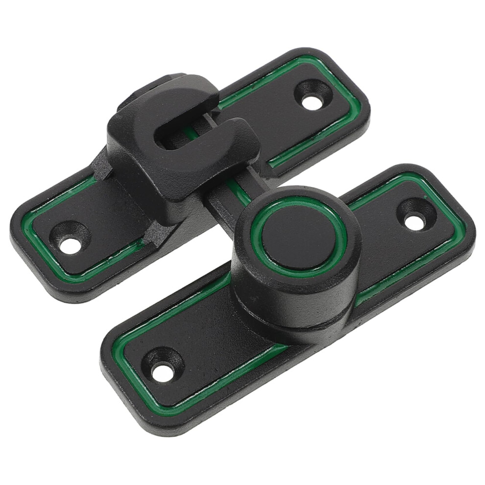 Door Security Latch Nodrill Installation Zinc Alloy Front Door Lock For Rental Apartment Safety 9330225581222