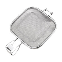 Stainless Steel Sandwich Grill Basket for BBQ and Camping, Durable Easy Clean Grilling Tool