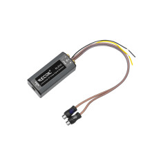 RLD10 Car Audio Line Driver and Ground Loop Noise Isolator, 10X Signal Boost, Adjustable Gain, Eliminates Engine Whine for Factory Radio Integration