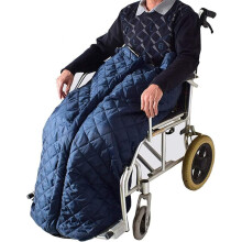 Wheelchair Fleece Wrap Blanket, with Zipper and Villus Thermal Blanket Cover Universal Wheelchair Accessory for Wheelchairs
