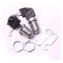 30mm Cam Lock with Keys for Cabinet Mailbox Drawer Locker, Secure Key Access, Easy DIY Installation