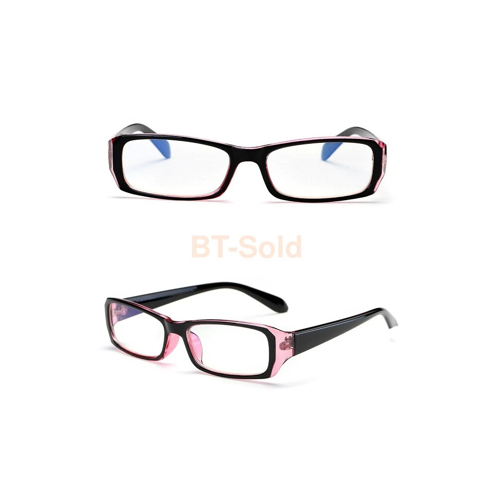 Meanda Red (+7.50 Strength, Transparent ) Reading Glasses +4.5 +5.0 +5.5 +6.5 +7.0 +7.5 +8.0 Highly Strength Readers New